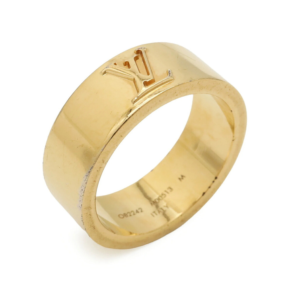 LOUIS VUITTON Louis Vuitton Ring LV Instinct Set 2 GP Gold M size (approx. Ja...